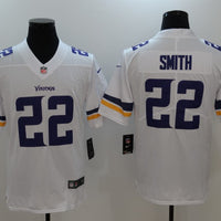 Men's Minnesota Vikings Harrison Smith #22 White Game Jersey1