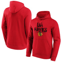 Men's Chicago Blackhawks Hometown Graphic Hoodie - Red