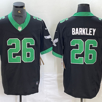 Saquon Barkley #26 Philadelphia Eagles Black Vapor Limited Jersey - JerseysFreak