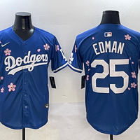 Men's Los Angeles Dodgers Tommy Edman #25 Royal Player Jersey