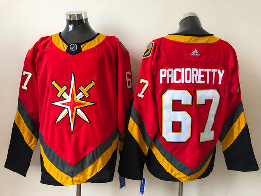 Men's Vegas Golden Knights Max Pacioretty #67 Red Breakaway Player Jersey1