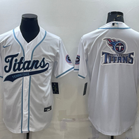 Men's Tennessee Titans White Fashion Jersey1