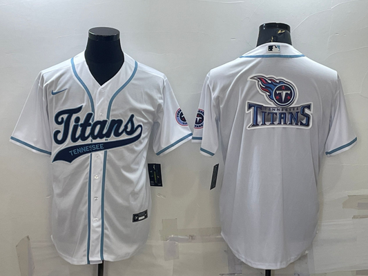 Men's Tennessee Titans White Fashion Jersey1