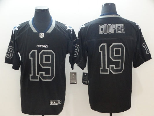 Men's Dallas Cowboys Amari Cooper #19 Black Alternate Game Jersey1