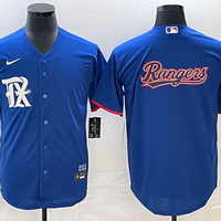 Men's Texas Rangers Royal Replica Team Jersey1