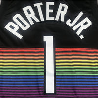 Men's Denver Nuggets Michael Porter Jr. #1 NBA Black Jersey1