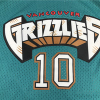 Men's Memphis Grizzlies Mike Bibby #10 Green Classics Swingman Jersey1