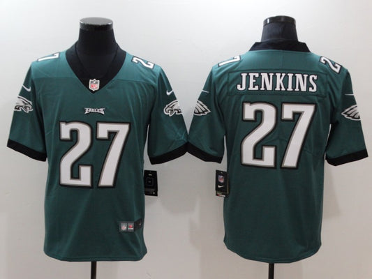 Men's Philadelphia Eagles Malcom Jenkins #27 Midnight Green Game Jersey1