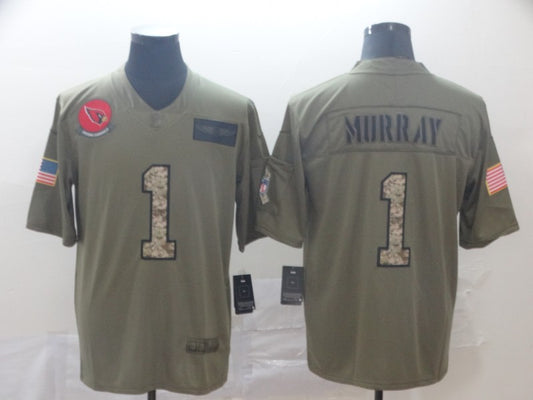 Men's Arizona Cardinals Kyler Murray #1 Brown Player Game Jersey1