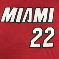 Men's Miami Heat Jimmy Butler #22 NBA Red Swingman Jersey1