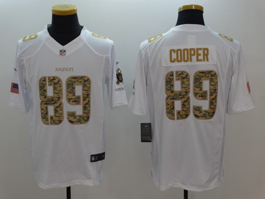 Men's Las Vegas Raiders Amari Cooper #89 White Alternate Game Jersey1