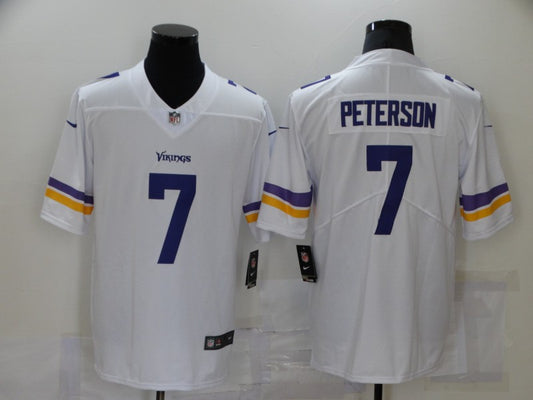 Men's Minnesota Vikings Patrick Peterson #7 White Game Jersey1