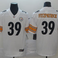 Men's Pittsburgh Steelers Minkah Fitzpatrick #39 White Game Jersey1