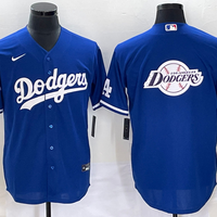 Men's Los Angeles Dodgers Royal Replica Player Jersey1