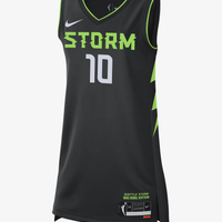 Men's Seattle Storm Sue Bird #10 Black Player Jersey
