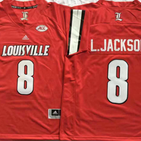 Lamar Jackson Louisville Cardinals Red Jersey