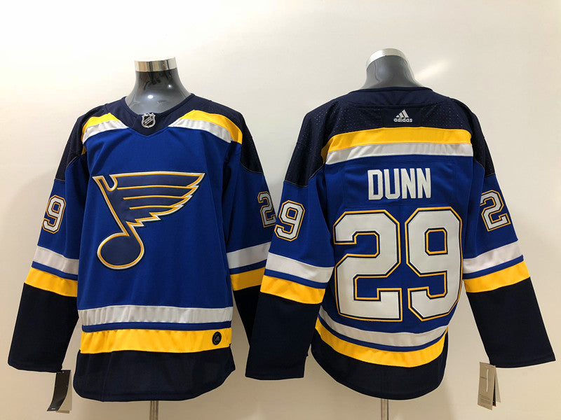 Men's St. Louis Blues Vince Dunn #29 Blue Home Breakaway Player Jersey1
