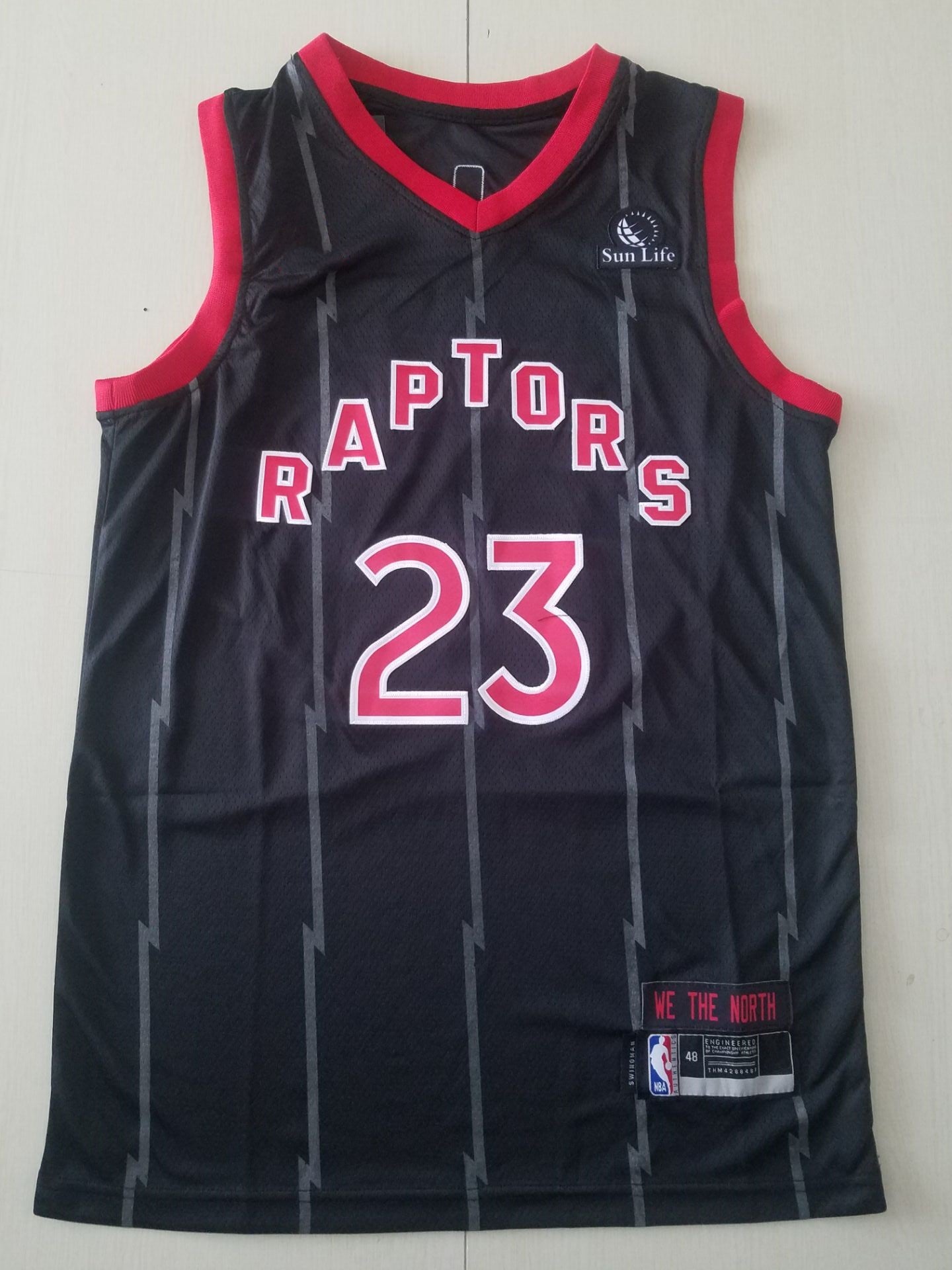 Men's Toronto Raptors Fred VanVleet Black 2020/21 Player Jersey1