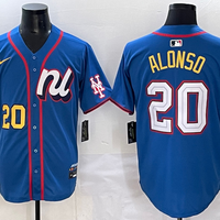 Men's National League Pete Alonso #20 Blue 2025 All-Star Edition Limited Player Jersey