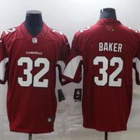 Men's Arizona Cardinals Budda Baker #32 Red Game Player Jersey1