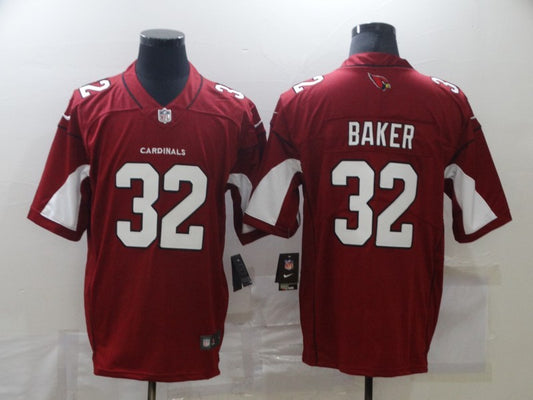 Men's Arizona Cardinals Budda Baker #32 Red Game Player Jersey1