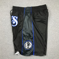 Men's Dallas Mavericks Black 2023/24 Pocket Shorts1 City Edition