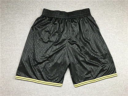 Men's Philadelphia 76ers Rat Year Limited Edition Black Basketball Shorts1