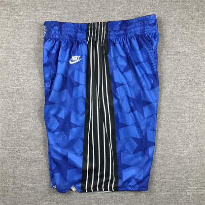 Men's Orlando Magic Blue 2023/24 Swingman Classic Edition Shorts1