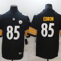 Men's Pittsburgh Steelers Eric Ebron #85 Black Game Jersey1