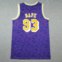 BAPE Los Angeles Lakers Purple Jersey - 2