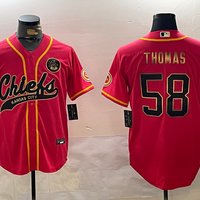 Men's Kansas City Chiefs Derrick Thomas #58 Red Game Player Jersey1