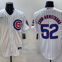 Men's Chicago Cubs Pete Crow-Armstrong #52 White Home Replica Player Jersey