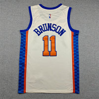 Jalen Brunson New York Knicks Cream City Edition Jersey - 2