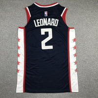 Men's LA Clippers #2 Kawhi Leonard  Swingman Jersey1 Retro