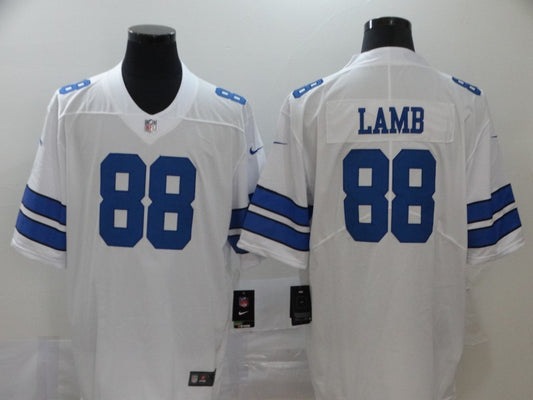Men's Dallas Cowboys CeeDee Lamb #88 White Game Jersey1