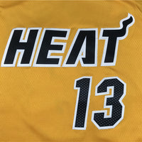 Men's Miami Heat Bam Adebayo #13 Gold 2020/21 Swingman Player Jersey1