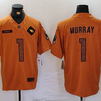 Men's Arizona Cardinals Kyler Murray #1 Brown 2023 Salute To Service Limited Jersey1