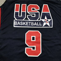 Michael Jordan Team USA Navy Jersey - 3