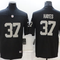 Men's Las Vegas Raiders Lester Hayes #37 Black Game Jersey1