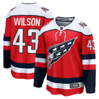Men's Washington Capitals Tom Wilson #43 Fanatics Red Alternate Breakaway Player Jersey