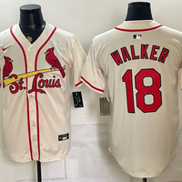 Men's St. Louis Cardinals Jordan Walker #18 Cream Replica Player Jersey