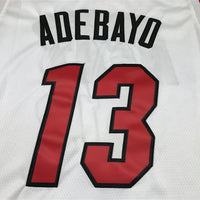 Men's Miami Heat Bam Adebayo #13 White 2022/23 Swingman Jersey1 - Association Edition