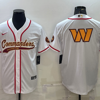 Men's Washington Commanders White Game Jersey1
