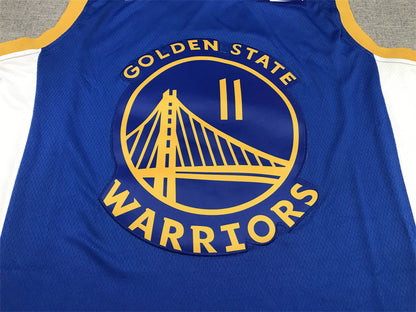 Men's Golden State Warriors Klay Thompson #11 Royal 2022/23 Fast Break Replica Player Jersey1 - Icon Edition