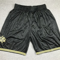 Men's Philadelphia 76ers Rat Year Limited Edition Black Basketball Shorts1