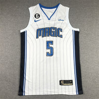 Men's Orlando Magic Paolo Banchero #5 White 2022/23 Fast Break Replica Jersey1 - Association Edition