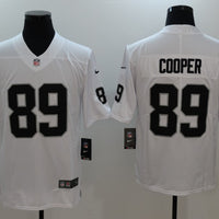 Men's Las Vegas Raiders Amari Cooper #89 White Game Jersey1