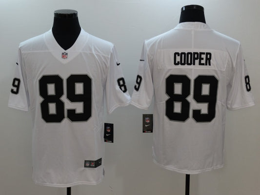 Men's Las Vegas Raiders Amari Cooper #89 White Game Jersey1