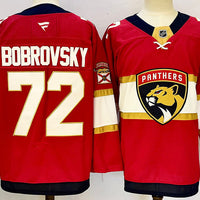 Men's Florida Panthers Sergei Bobrovsky #72 Fanatics Red Breakaway Player Jersey