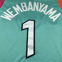 Victor Wembanyama San Antonio Spurs Turquoise City Edition Jersey - 4